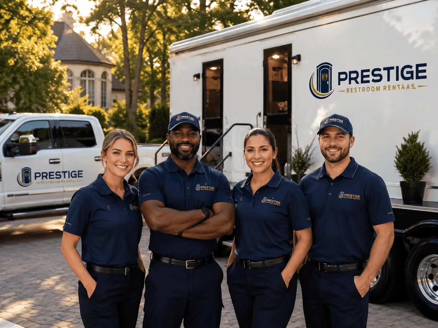 Trusted Luxury Portable Restrooms company in Hume, CA